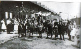 Long Row, Clay Cross taken in 1922